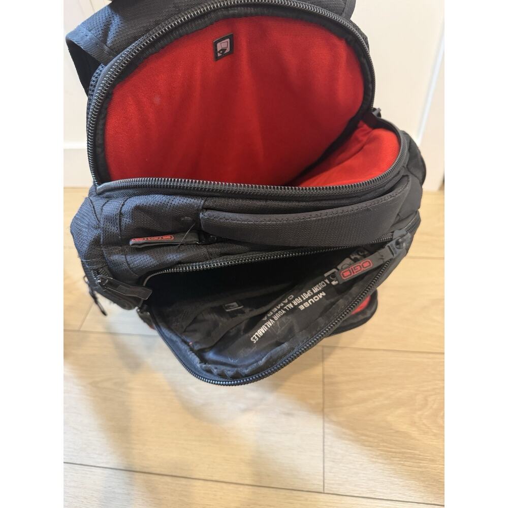 OGIO Bandit 17 Computer Backpack Red Black - Picture 4 of 4